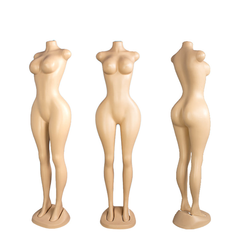Curvy BBL mannequins Full body woman mannequin plus size whole female big hip plastic manikin