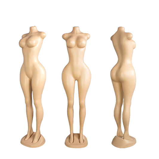 Curvy BBL mannequins Full body woman mannequin plus size whole female big hip plastic manikin