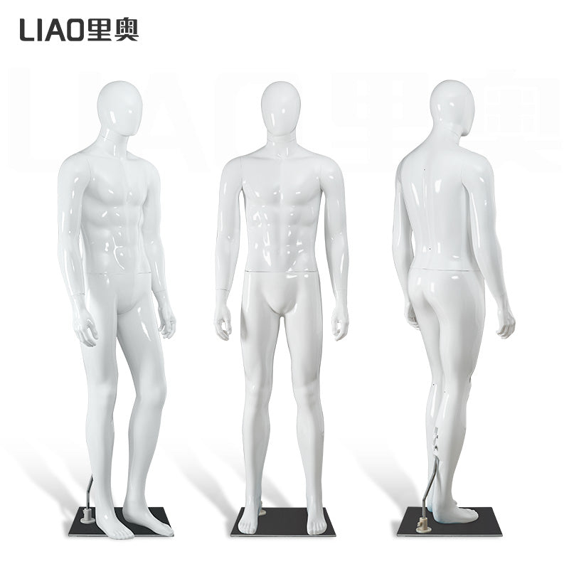 Fashion Clothing Store High-quality Male Boutique Display Plastic Male Mannequin Muscle Man Models Full-body Mannequin Men Dummy
