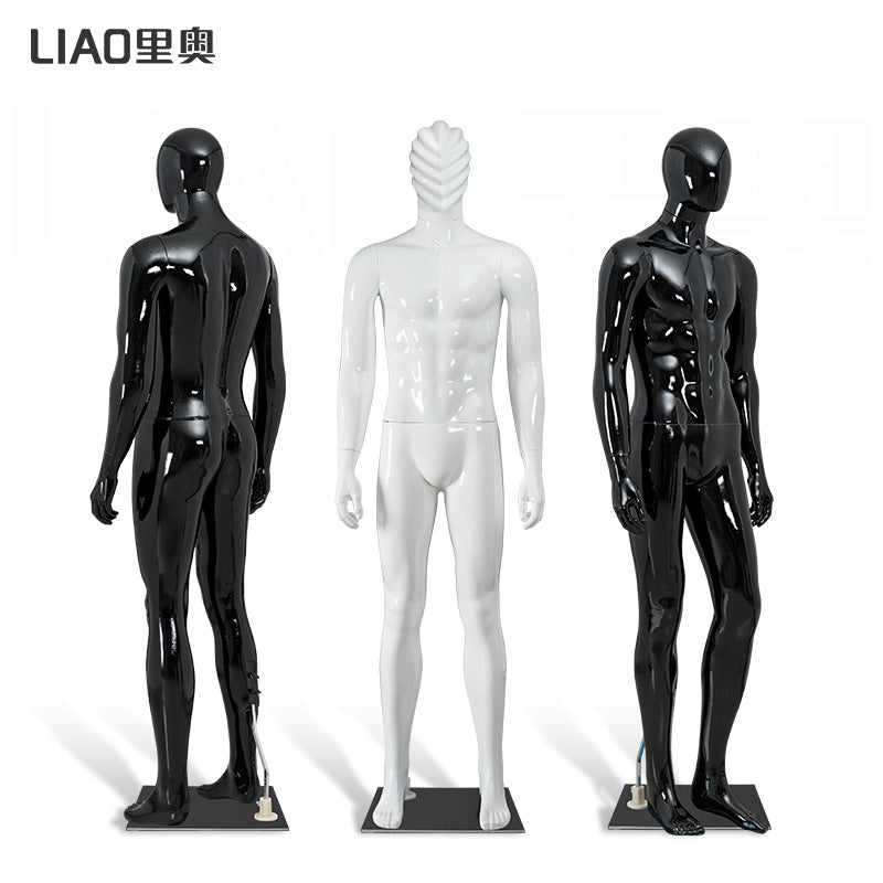 Fashion Clothing Store High-quality Male Boutique Display Plastic Male Mannequin Muscle Man Models Full-body Mannequin Men Dummy