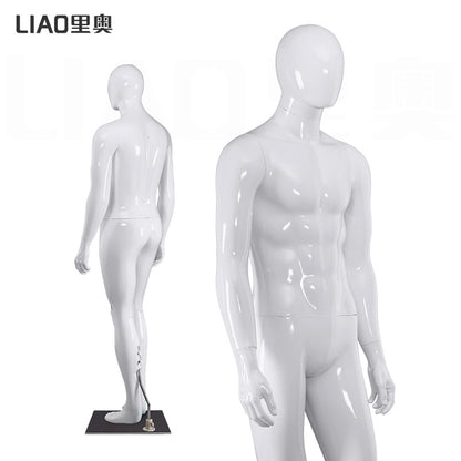 Fashion Clothing Store High-quality Male Boutique Display Plastic Male Mannequin Muscle Man Models Full-body Mannequin Men Dummy