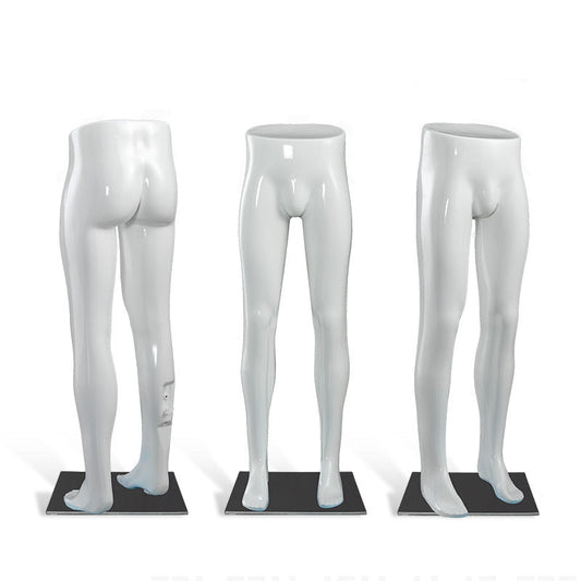 Clothing Store Window Display Men Mannequin Leg Lower Body Cheap Plastic Torso for Pants