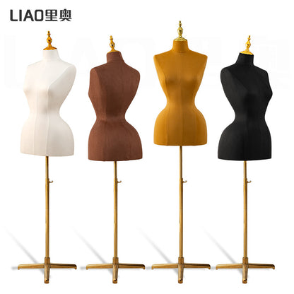 Simple Large-size Half-body Cloth Mannequins Shooting Women's Clothing Props Big Ass Big Chest