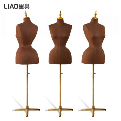 Simple Large-size Half-body Cloth Mannequins Shooting Women's Clothing Props Big Ass Big Chest