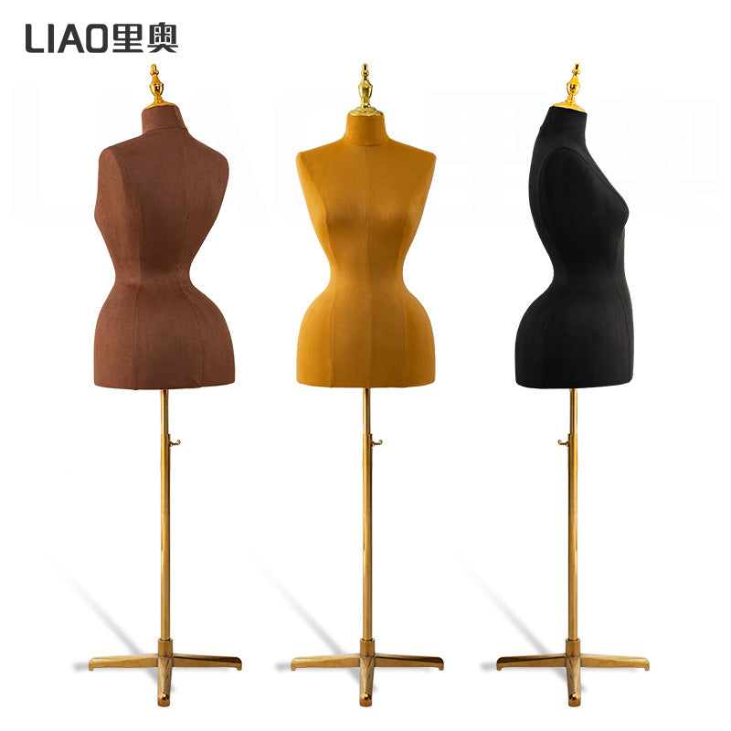 Simple Large-size Half-body Cloth Mannequins Shooting Women's Clothing Props Big Ass Big Chest