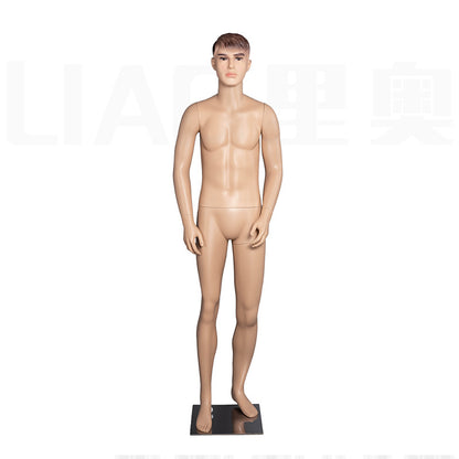 Realistic Male Mannequin Hot Sale Plastic Full Body Male Mannequin for Clothes Boutique Display
