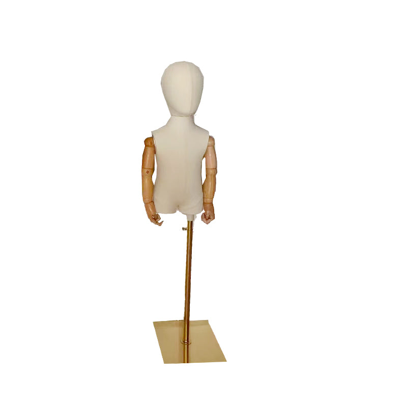 Wholesale Female male baby Children High Quality Sexy Dress Form Full Body Mannequin With Wooden Arms