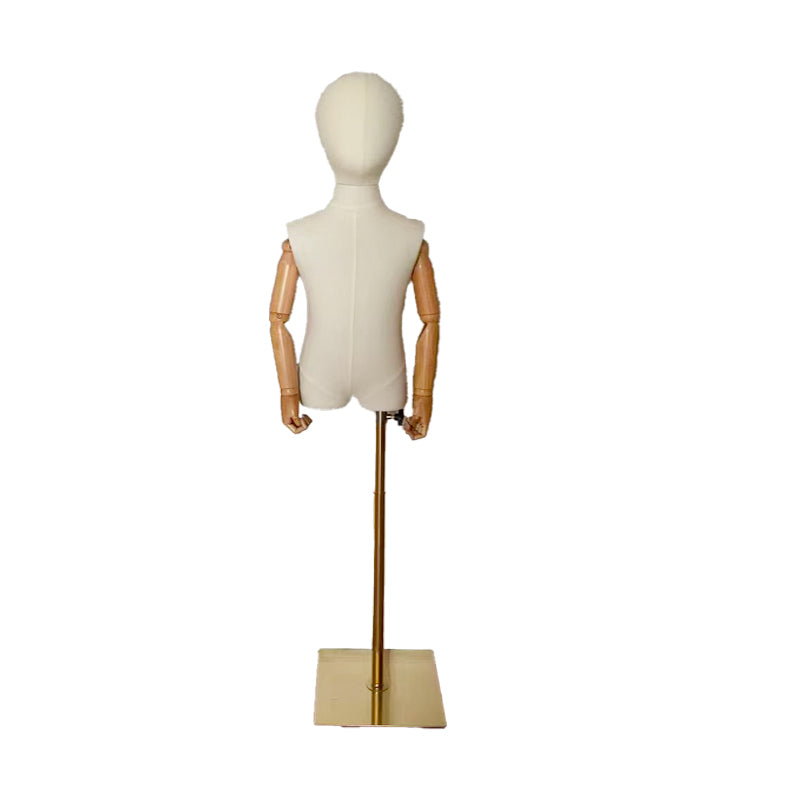 Wholesale Female male baby Children High Quality Sexy Dress Form Full Body Mannequin With Wooden Arms