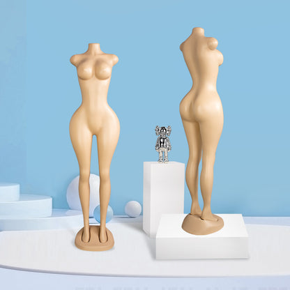 Curvy BBL mannequins Full body woman mannequin plus size whole female big hip plastic manikin