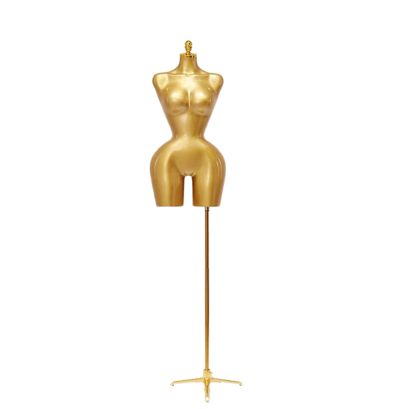 BBL African and European plus-size golden sexy big-bottom mannequin，full-body female clothing mannequin