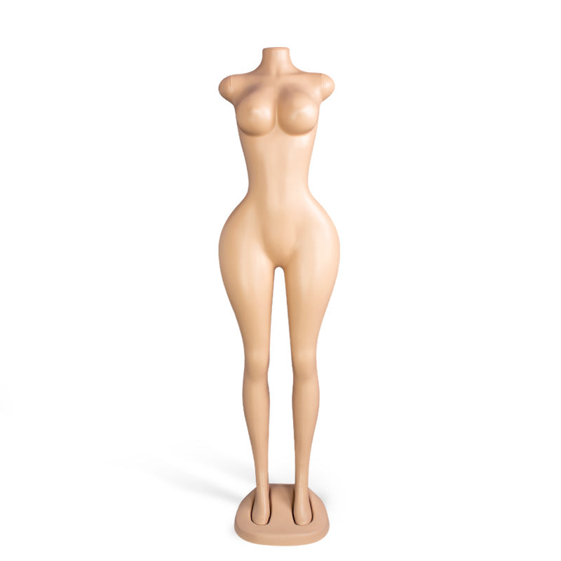 Curvy BBL mannequins Full body woman mannequin plus size whole female big hip plastic manikin
